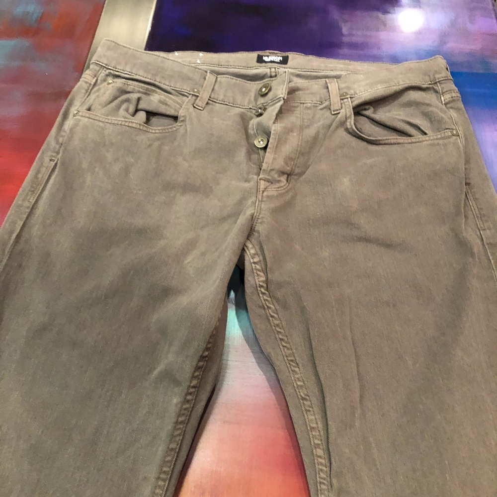 Men’s Hudson jeans -olive green